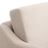 Modern Linen Fabric Armchair Tub Occasional Chair w/ Solid Wood Legs Living Room