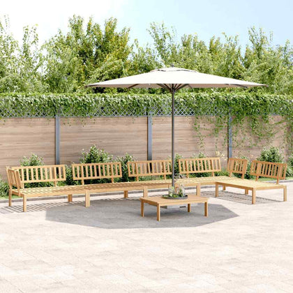 6 Piece Garden Pallet Sofa Set Solid Wood Acacia I2L1