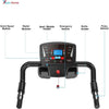 Treadmill Electric Running Machine with FIXED Incline Gym Home Motorized Folding