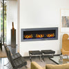 Insert/Wall Mounted Bio Ethanol Fireplace Biofire Fire Burner Glass Professional