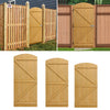 Wooden Garden Gate Pedestrian Privacy Fence Gate Porch Decorative Fence Panel