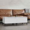 Side Tables 2 pcs White 50x46x35 cm Engineered WoodNew