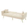 Sofa Bed Sleeper Fabric Love Seat Sofa Couch Sofa Settee for Living Room Beige