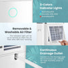 25L/Day Dehumidifier Electric Air De-Humidifier Portable Quiet Dehumidifier Home