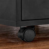 Mobile 3 Drawer Filing Cabinets Printer Stand Pedestal Lockable Office Cabinet