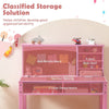Kids Desk and Chair Set Wooden Children Study Table &Chair Writing Table Set