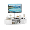 1.6M High Gloss TV Stand Cabinet Entertainment with TV Mount Bracket &LED Lights