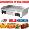 4400W Commercial 73cm Wide Electric Griddle Hot Plate Burger Grill BBQ Flat UK