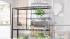 Industrial Bookcase Tall Bookshelf Cabinet Display Storage Rack W/ Drawer