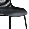 4pcs Dining Chairs Contemporary Lounge Dining Home Office Plastic Reception Seat
