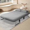 Folding Double/Single Fabric Sofa Bed Chair Sleep Lounge Sleeper Leisure Guest