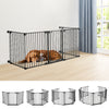 Outdoor Metal Pet Dog Stair Gate Safety Guard Baby Toddler Stair Doorway Cage UK