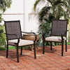 2Piece Rattan Chairs Garden Patio Furniture Set Outdoor Patio Wicker Sofa Chairs