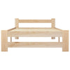 Bed Frame Solid Pine Wood 90x200 E9Z4