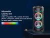 Bluetooth Party Speaker Heavy Bass Stereo Subwoofer Party RGB Karaoke Speaker UK