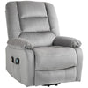 Riser and Recliner Chair Lift Chair with Vibration Massage, Heat, Grey