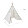 Large Kids Indian Tent Teepee Children Wigwam Outdoor/Indoor Play Tent Playroom