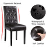 Dining Room Chairs Set of 2/4/6 Faux Leather Kitchen Chair Set with Wooden Legs