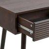 Dusk Dora Walnut 2 Drawer Dressing Table Console RRP £399