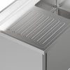 Stainless Steel Commercial Kitchen Outdoor 1.0 Single Bowl Sink w/ Storage Table