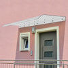 Streamlined Door Canopy Awning Outdoor Porch Window Shade Patio PET Rain Shelter