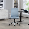 Desk Chair Mid-Back Office Swivel Chair Mesh Back Task Chair / Flip-up Armrest