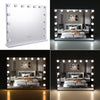15 LED Hollywood Vanity Makeup Mirror Table Wall Lighted Mirror 58x45cm Light Up