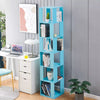 190cm Rotating Bookcase, Freestanding Bookshelf for Living Room, Corner Bookcase