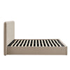 Dusk Oslo Textured Oatmeal Double Ottoman Storage Bed RRP £599