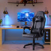 Executive Racing Gaming Chair Faux Leather Computer Desk Chair Swivel Adjustable