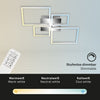 LED Ceiling Light Chandelier Lamp Adjustable Dimmable CCT Remote Control Hallway