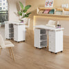 Manicure Table Makeup Dressing Station Nail Desk Workstation Storage Equipment