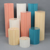 Flower Cake Rack Paper Plinth Column Holder Dessert Table Stand Wedding Walkway