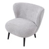 Modern Armchair Soft Fabric Accent Tub Chair Occasional Chair Button Back Lounge