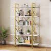 5 Tier Book Shelves Bookcases Bookshelf Storage Shelving Unit Home Display Rack