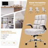 Executive Office Chair Ergonomic Padded High Back Swivel Computer Desk Chairs