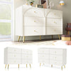 Cabinet Chest of Drawers with 6 Drawers for Living Room Bedroom Home Storage