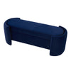 Upholstered Velvet Bed End Bench Ottoman Storage Lounge Bench Window Seat