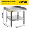 Stainless Steel Table for Prep & Work 24" x 24" Kitchen Equipment Stand