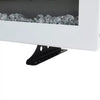 LED Fireplace Media Wall Fire Wall Mounted Standing Electric Heater 40inch