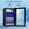 46/90 L Drinks Cooler Fridge Glass Door Under Counter Beer Wine Display Chiller