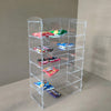 6-Tier Acrylic Bakery Pastry Display Case Cabinet Cakes Donuts Cupcakes Pastries