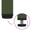Highboard Olive Green 68x39x101.5 Cold-rolled Steel O8C7