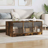 Tidyard Dining Table Garden Table Wood Coffee Table Patio Table Black L4S3