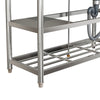 Stainless Steel Single Bowl Catering Sinks Commercial Home Kitchen LHD Platform