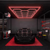 14Hex Hexagon RGB LED Lighting Car Detail Van Gym Home Garage Workshop Wall Lamp