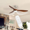 52" Ceiling Fan with Lighting LED Dimmable Lights Adjustable Wind Speed w/Remote