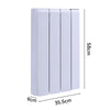 Wall Mounted Radiator Electric Panel Heater Aluminum Coner Bedroom Heating
