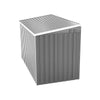 210cm Large Garden Lockable Storage Bike Tool Sheds Box Outdoor Garbage Bin Shed