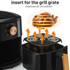 5.5L Manual Air Fryer Large Oven Low Fat Healthy Oil free Frying 1800W Cedolxnme
